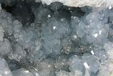 Blue Celestine (Celestite) Crystal Geode ( lbs) - Madagascar #104794-3